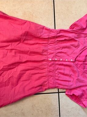 Ingrid & Isabel Hot Pink Women's Nursing Maternity Dress - XS
